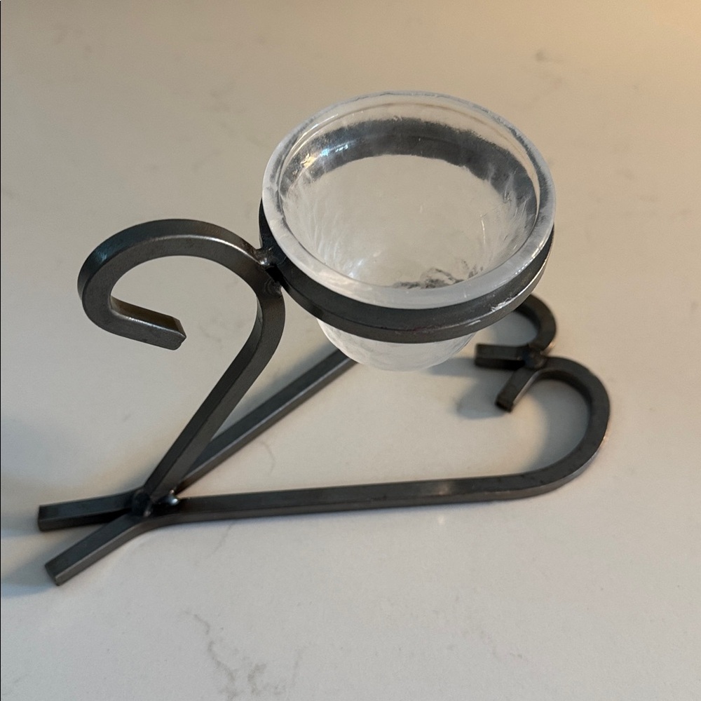 Heart Ironworks Candle Holder 🕯️💕 NWOT ✨